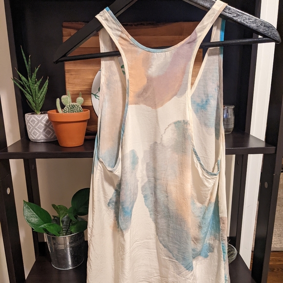 Wilfred water colour silk tank - Picture 2 of 3